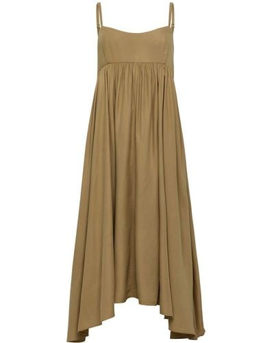 Azeeza Rachel Midi Dress - Natural