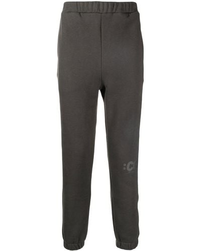 Chocoolate Tapered-leg Track Trousers - Grey