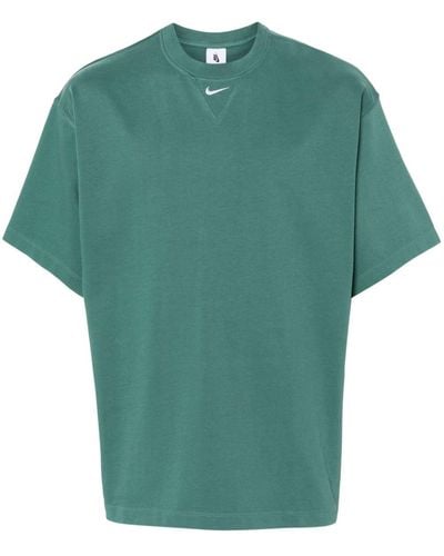 Nike Solo Swoosh cotton T-shirt - Grün
