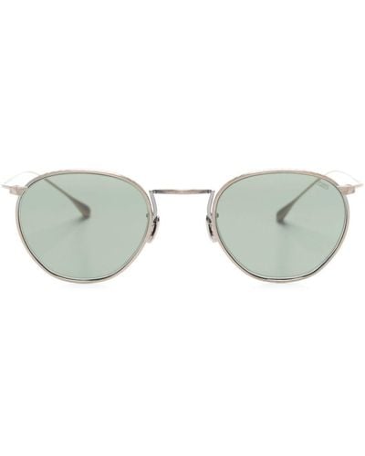Eyevan 7285 188 Sonnenbrille mit rundem Gestell - Grau