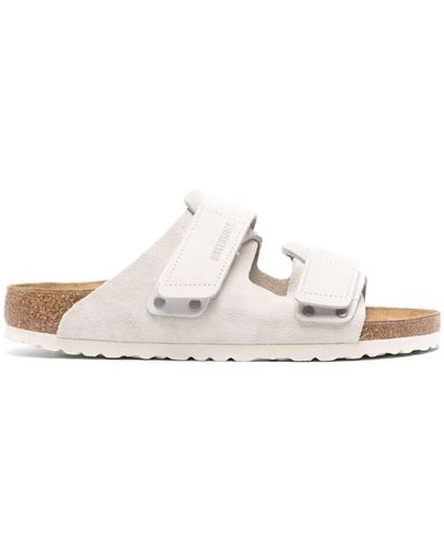 Birkenstock Uji Leather Sandals - White