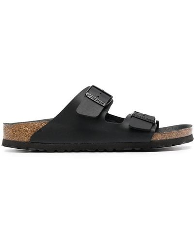 Birkenstock Arizona レザーサンダル - ブラック