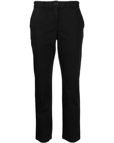 PS by Paul Smith Slim-cut Brushed Chinos - Black