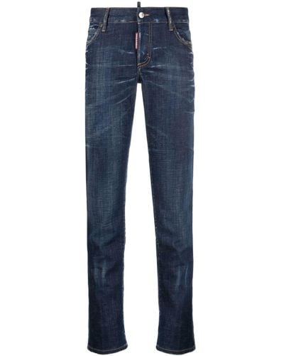 DSquared² Low-rise Skinny Jeans - Blue