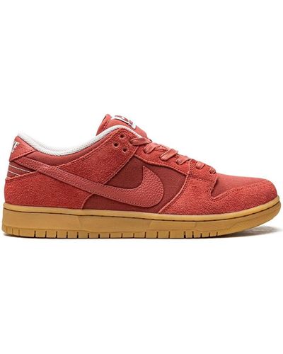 Nike SB Dunk Low Sneakers - Rot