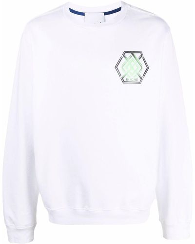 Koche Sweater Met Logoprint - Wit