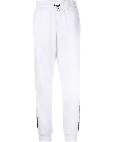 MICHAEL Michael Kors Logo-tape Track Pants - White