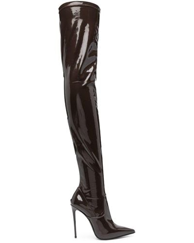 Le Silla Eva 120mm Thigh-high Boots - Black