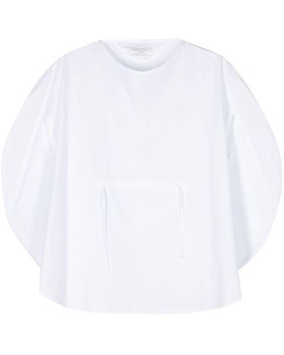 Societe Anonyme Circle Bluse aus Baumwolle - Weiß