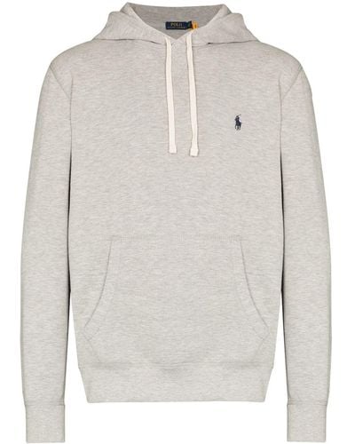 Ralph Lauren Hoodie Met Trekkoord - Grijs