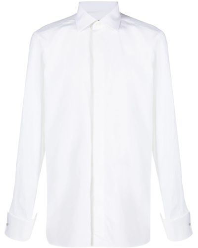 Zegna Button-down Overhemd - Wit