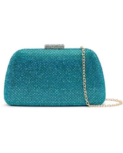 Serpui Josephine Crystal-embellished Mini Bag - Blue