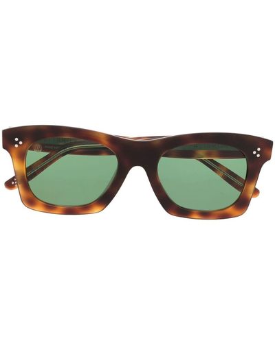 Retrosuperfuture Martini Tabacco Square-frame Sunglasses - Brown