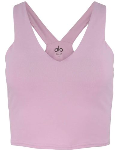 Pink Alo Yoga Tops for Women