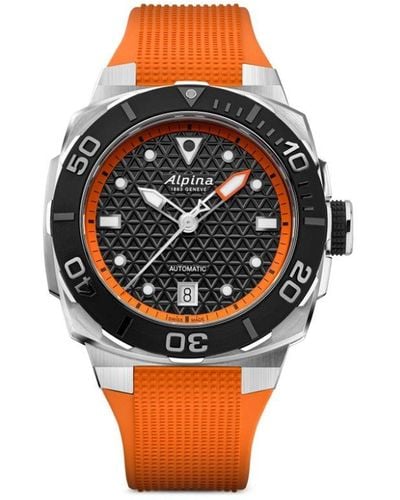 Alpina Montre Seastrong Diver Automatic 40 mm - Rouge