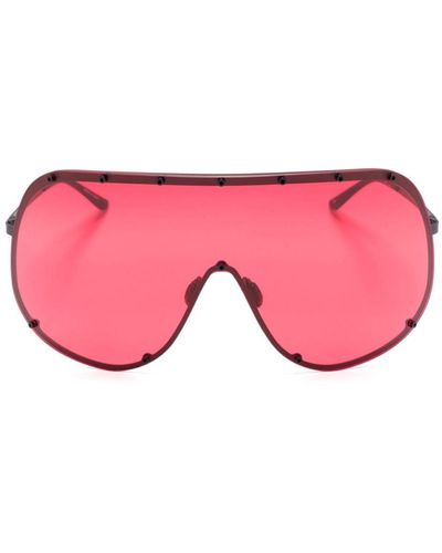Rick Owens Shield Sunglasses - Pink