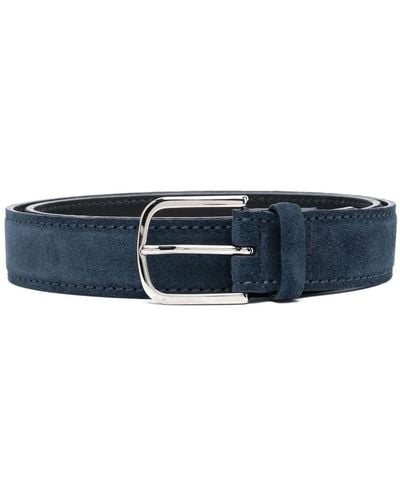 Orciani Buckle-fastening Leather Belt - Blue