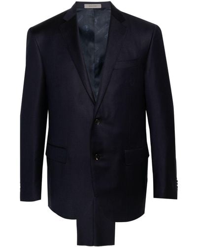 Corneliani ウール シングルスーツ - ブルー