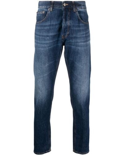 Dondup Mid-rise Skinny Jeans - Blauw