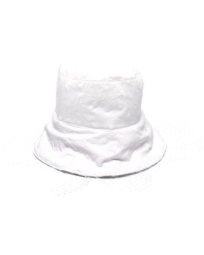Philosophy Di Lorenzo Serafini Tulle Net Bucket Hat - White