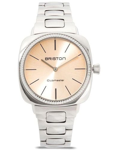 Briston Clubmaster Elegant Armbanduhr 37mm - Weiß