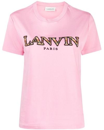 Lanvin T-shirts And Polos - Pink