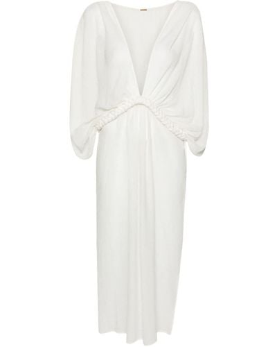 Cult Gaia Inga Tied Cover-up - White