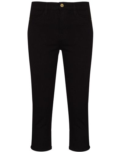 FRAME Vaqueros capri Le Pedal - Negro