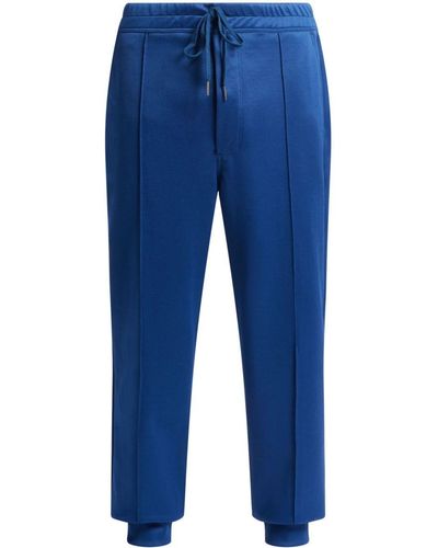 Tom Ford Technical-jersey Track Trousers - Blue