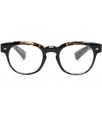 Oliver Peoples Allenby トータスシェル 眼鏡フレーム - ブラウン