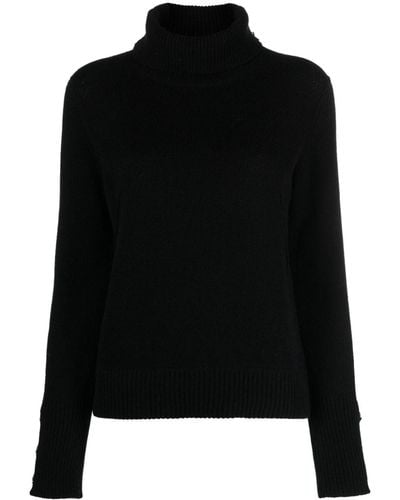 Zadig & Voltaire Boxy Star-jewels Cashmere Sweater - Black