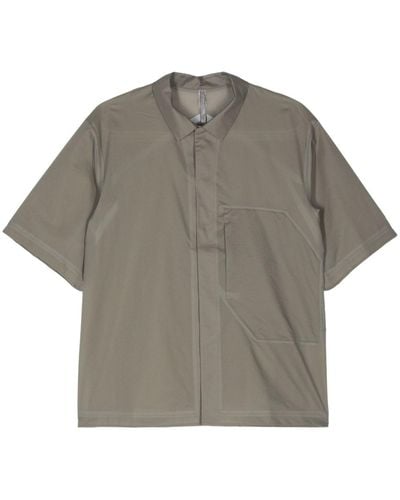 Veilance Demlo Short-sleeve Shirt - Grey