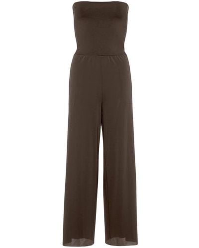 Eres Dao High-waisted Trousers - Brown