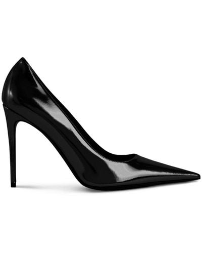retroféte Jasmin 110mm Heeled Court Shoes - Black