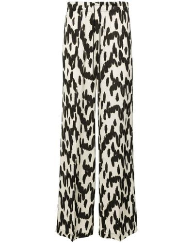 Christian Wijnants Picaia Wide-leg Trousers - White
