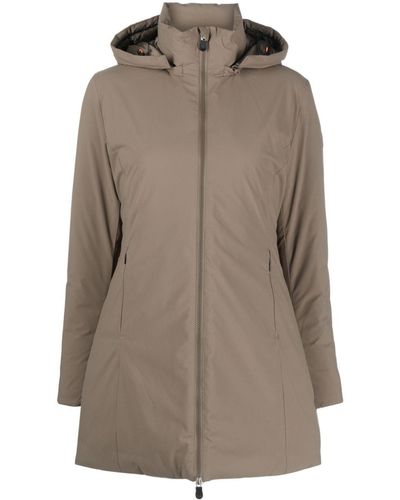 Save The Duck Rachel Hooded Parka - Brown
