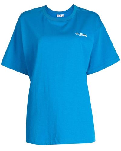 The Upside T-shirt Sam en coton biologique - Bleu