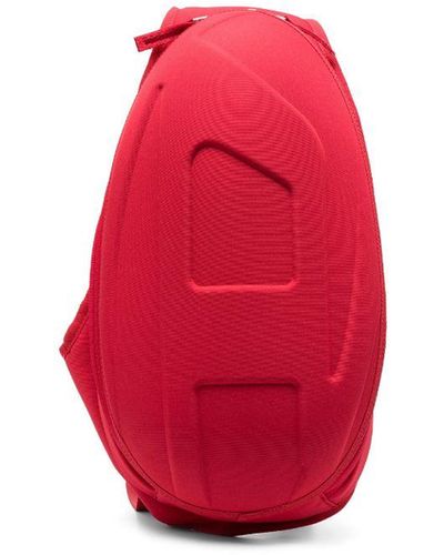 DIESEL 1DR-POD Rucksack mit Querriemen - Rot