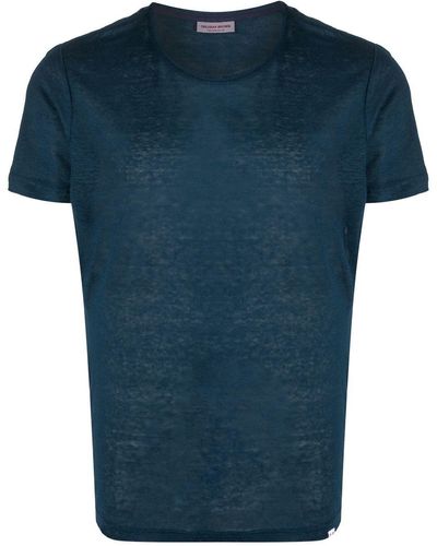 Orlebar Brown ラウンドネック Tシャツ - ブルー