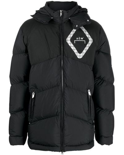 A_COLD_WALL* * - Hooded Padded Jacket - Black