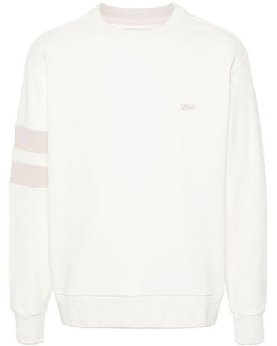BOGGI Sweatshirt aus Bio-Baumwolle - Weiß