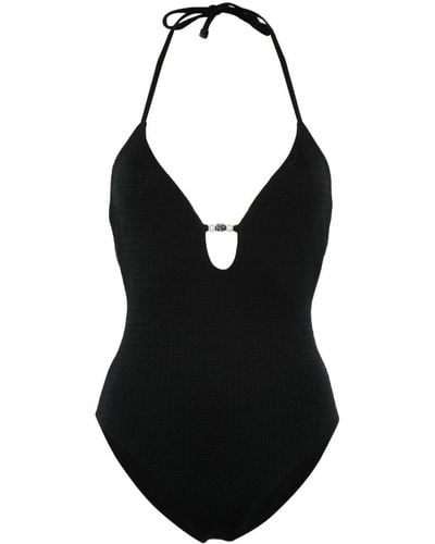 Givenchy 4g-motif Swimsuit - Black