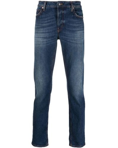 Haikure Low-rise Slim-fit Jeans - Blue