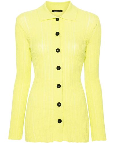 Canessa Spread-collar Buttoned Shirt - Yellow