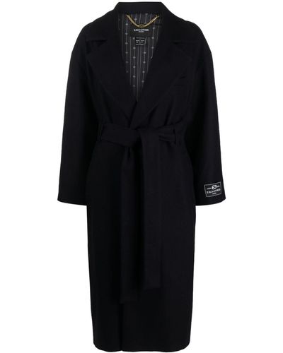 Each x Other Tied-waist Robe Coat - Black