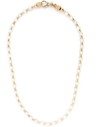 Emanuele Bicocchi Pearl-embellished Necklace - White