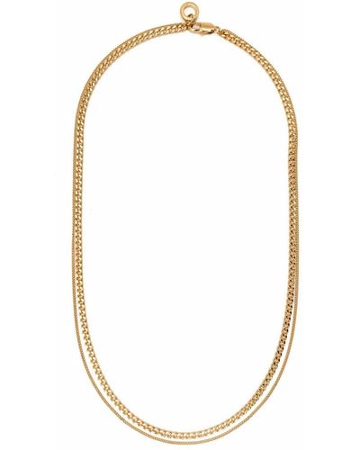 A.P.C. Minimal Necklace - Yellow