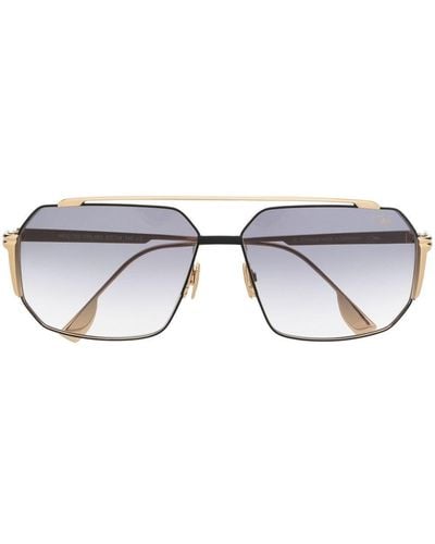 Cazal Mod. 755 Geometric-frame Sunglasses - Blue