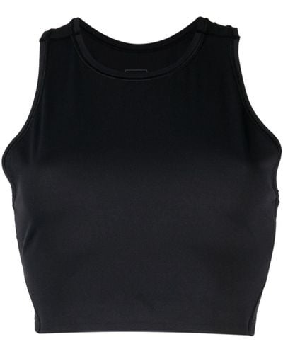 On Shoes T Movement Cropped-Top - Schwarz