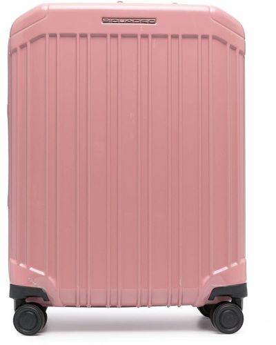 Piquadro Hardside Spinner Cabin Suitcase - Pink